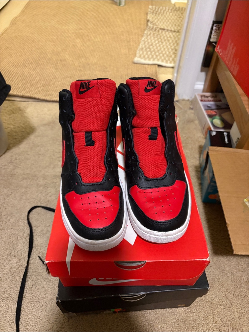 Nike Court Borough Mid 2 5y